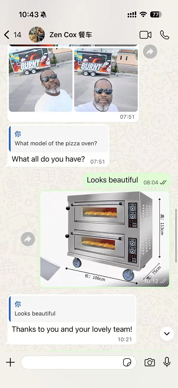 Smart Electric Street Food Truck